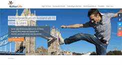 Desktop Screenshot of kultur-life.de